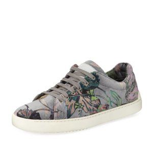 Rag & Bone Kent Floral Print Velvet Sneakers 38